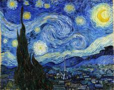 Картина Зоряна ніч, Вінсент ван Гог