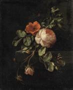 Картина Натюрморт з трояндами, Еліас Ван ден Брук